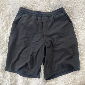 Lululemon 9” lined black Athletic Shorts
